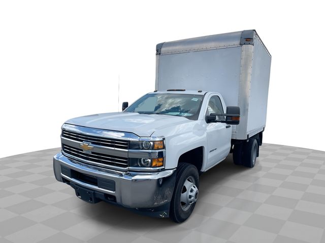 Summit White 2018 Chevrolet Silverado 3500HD Work Truck Crew Cab RWD Pickup Truck 4X2 6-Speed Automatic Overdrive