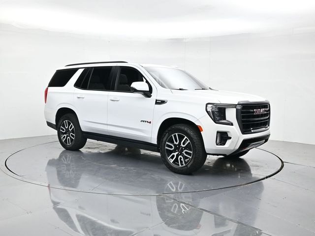 Summit White 2023 GMC Yukon AT4 4WD SUV / Crossover Four-Wheel Drive