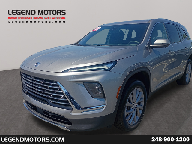 Moonstone Gray Metallic 2026 Buick Enclave Preferred FWD SUV / Crossover Front-Wheel Drive 8-Speed Automatic