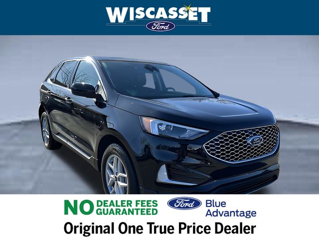 Black Metallic 2024 Ford Edge SEL AWD SUV / Crossover All-Wheel Drive 8-Speed Automatic