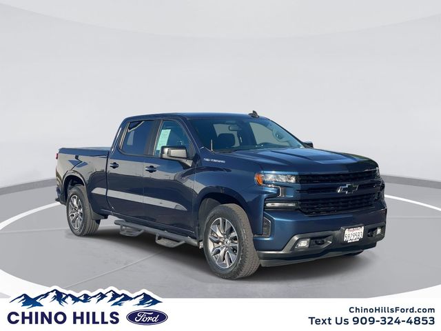 Blue Metallic 2020 Chevrolet Silverado 1500 Pickup Truck 4X2 8-Speed Automatic
