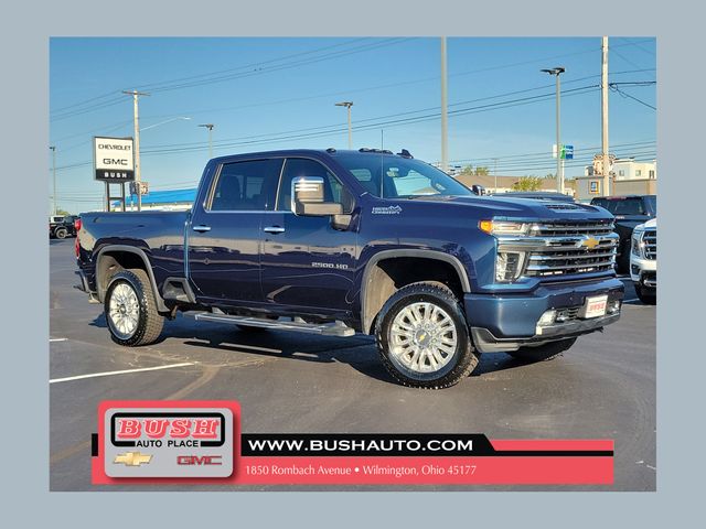 Northsky Blue Metallic 2021 Chevrolet Silverado 2500HD Pickup Truck Four-Wheel Drive Automatic