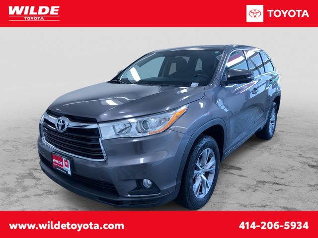 Predawn Gray Mica 2015 Toyota Highlander SUV / Crossover Front-Wheel Drive 6-Speed Automatic Overdrive