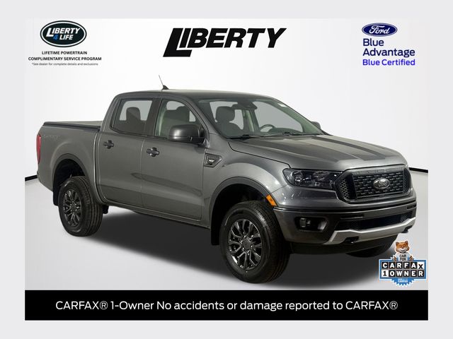 Gray Metallic 2022 Ford Ranger Pickup Truck Four-Wheel Drive Automatic
