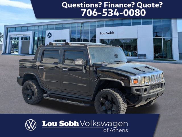 Black 2006 Hummer H2 SUT Base SUV / Crossover Four-Wheel Drive Automatic