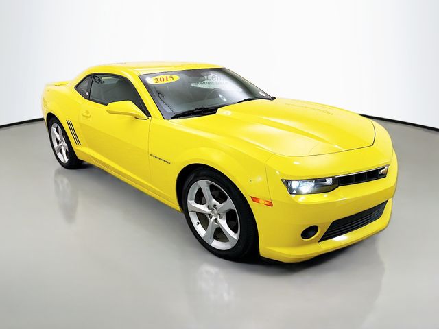 Bright Yellow 2015 Chevrolet Camaro 1LT Coupe RWD Coupe Rear-Wheel Drive 6-Speed Automatic