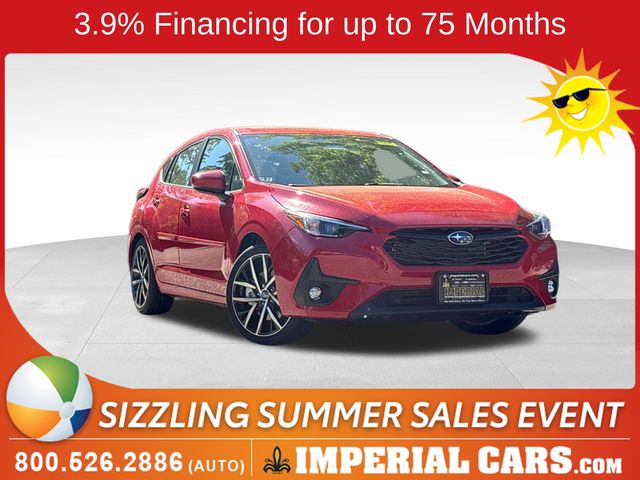 Pure Red 2026 Subaru Impreza Wagon All-Wheel Drive Continuously Variable Transmission