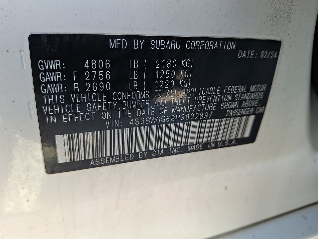 Used 2024 Subaru Legacy Sedan
