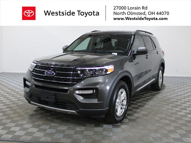 Gray (Magnetic Metallic) 2020 Ford Explorer XLT AWD SUV / Crossover All-Wheel Drive Automatic