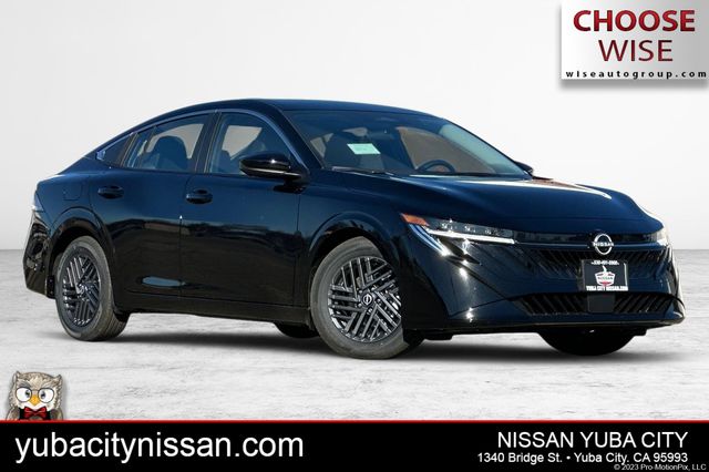 Super Black 2026 Nissan Sentra Sedan Front-Wheel Drive Continuously Variable Transmission