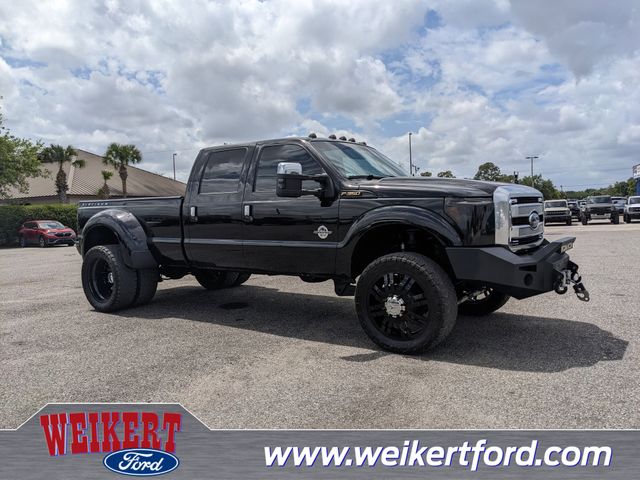 Shadow Black 2016 Ford F-350 Super Duty Platinum Crew Cab LB DRW 4WD Pickup Truck Four-Wheel Drive 6-Speed Automatic