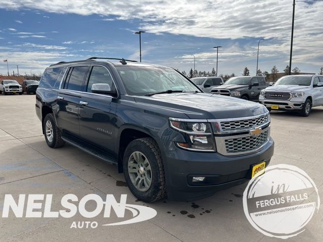 Shadow Gray Metallic 2020 Chevrolet Suburban 1500 LT 4WD SUV / Crossover Four-Wheel Drive 6-Speed Automatic Overdrive