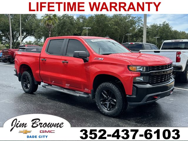 Red Hot 2020 Chevrolet Silverado 1500 Pickup Truck Four-Wheel Drive 6-Speed Automatic Overdrive