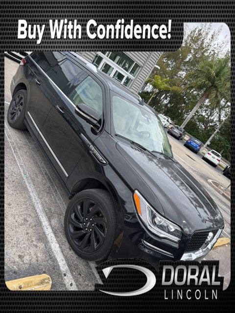 Black Metallic 2022 Lincoln Navigator Reserve RWD SUV / Crossover 4X2 Automatic
