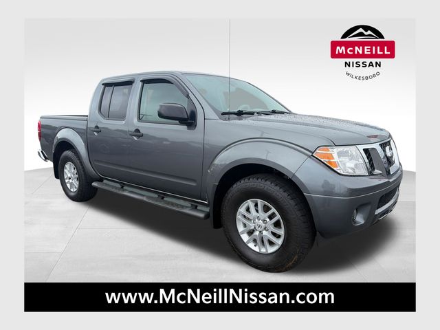 Gray (Gun Metallic) 2019 Nissan Frontier SV V6 Crew Cab 4WD Pickup Truck Four-Wheel Drive 5-Speed Automatic Overdrive