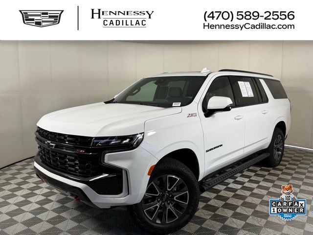 Summit White 2024 Chevrolet Suburban Z71 4WD SUV / Crossover Four-Wheel Drive