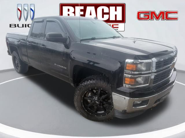 2014 Black Chevrolet Silverado 1500 LT 4X4 Truck