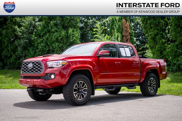 Barcelona Red Metallic 2020 Toyota Tacoma TRD Sport Double Cab 4WD Pickup Truck Four-Wheel Drive 6-Speed Manual
