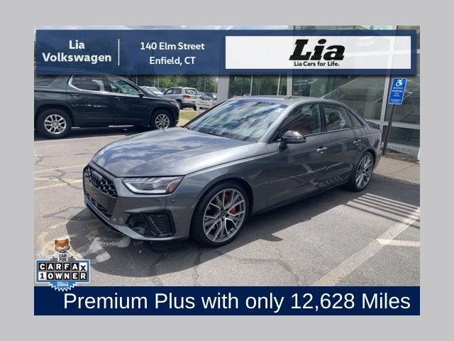Daytona Gray Pearl Effect 2024 Audi S4 Sedan All-Wheel Drive 8-Speed Automatic