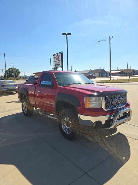 Fire Red 2008 GMC Sierra 1500 Pickup Truck Four-Wheel Drive 4-Speed Automatic Overdrive