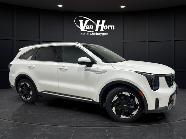 Snow White Pearl 2025 Kia Sorento Hybrid SUV / Crossover All-Wheel Drive 6-Speed Automatic