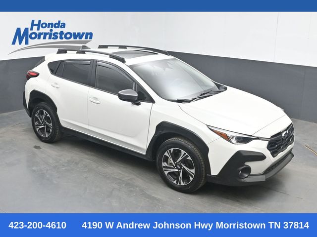 Crystal White Pearl 2024 Subaru Crosstrek SUV / Crossover All-Wheel Drive Continuously Variable Transmission