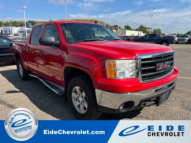 Fire Red 2009 GMC Sierra 1500 Pickup Truck Four-Wheel Drive 6-Speed Automatic