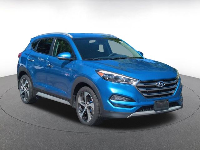 Caribbean Blue 2018 Hyundai Tucson SUV / Crossover Front-Wheel Drive 7-Speed Automatic