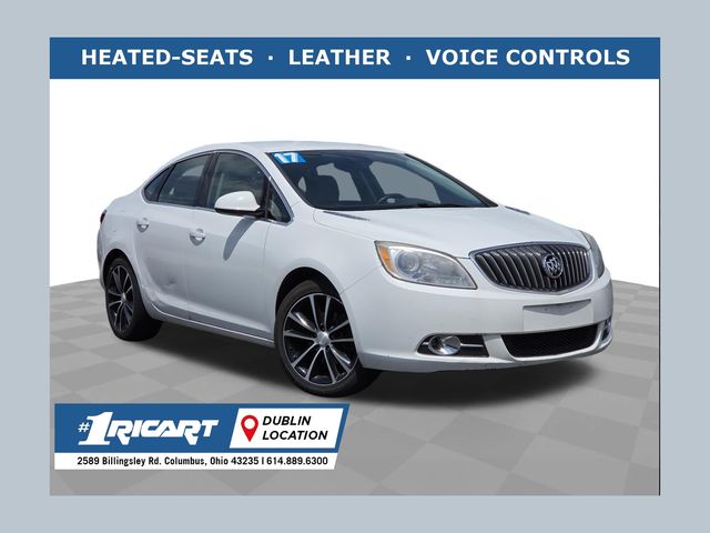 Summit White 2017 Buick Verano Sport Touring FWD Sedan Front-Wheel Drive 6-Speed Automatic Overdrive