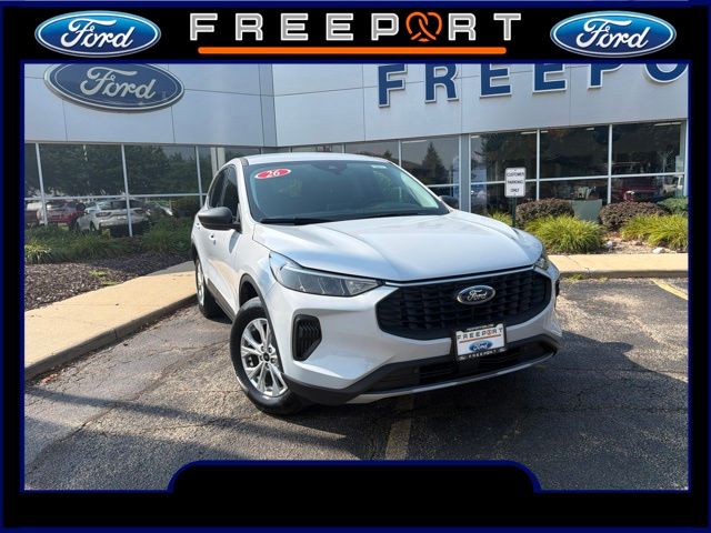 Space Silver Metallic 2026 Ford Escape SUV / Crossover All-Wheel Drive 8-Speed Automatic