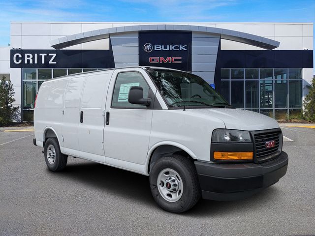 Summit White 2026 GMC Savana Cargo Van Rear-Wheel Drive