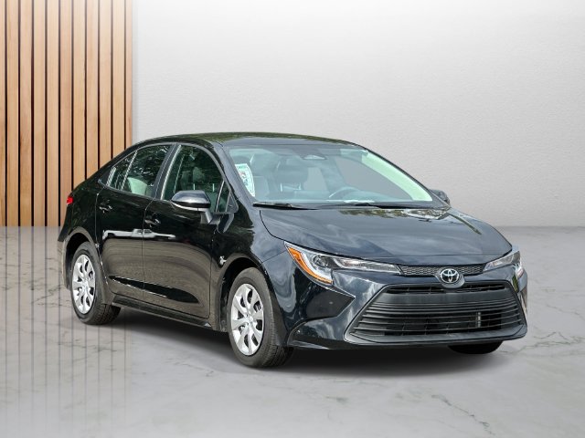 Midnight Black Metallic 2026 Toyota Corolla Sedan Front-Wheel Drive Continuously Variable Transmission
