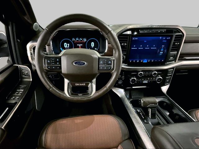 2022 Ford F-150 King Ranch White at Phil Fitts Ford