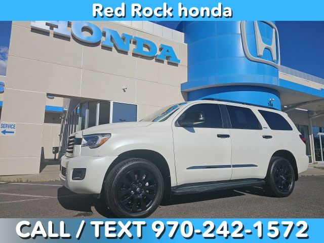 White (Blizzard Pearl) 2021 Toyota Sequoia SUV / Crossover Four-Wheel Drive 6-Speed Automatic
