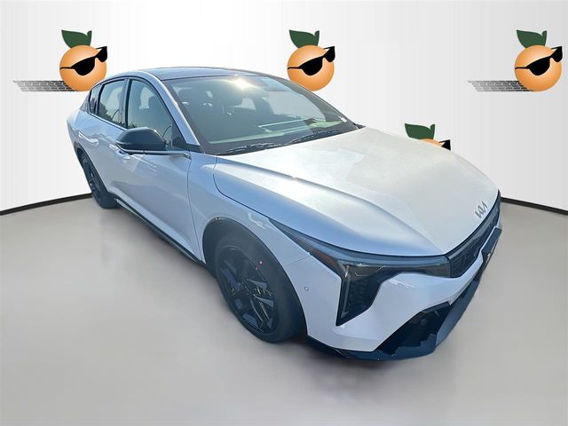 Snow White Pearl 2025 Kia K4 GT-Line Turbo FWD Sedan Front-Wheel Drive 8-Speed Automatic