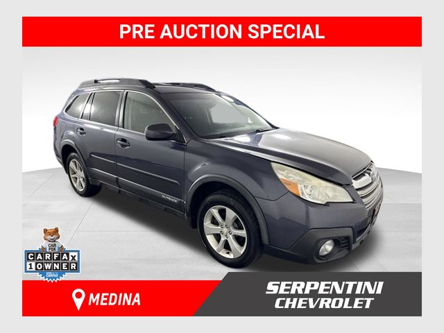 Carbide Gray Metallic 2014 Subaru Outback Wagon All-Wheel Drive Continuously Variable Transmission