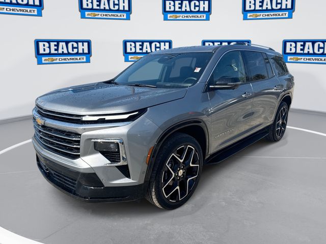 Sterling Gray Metallic 2025 Chevrolet Traverse High Country FWD SUV / Crossover Front-Wheel Drive 8-Speed Automatic