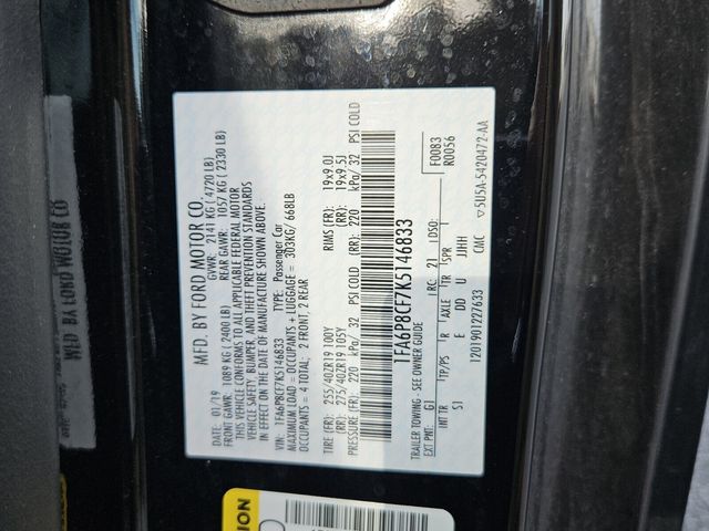 2019 Ford Mustang GT Premium