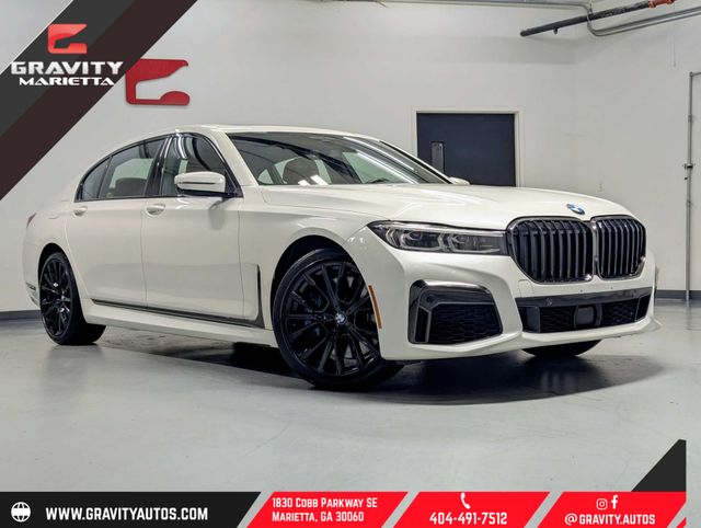 Mineral White Metallic 2021 BMW 7 Series Sedan All-Wheel Drive 8-Speed Automatic