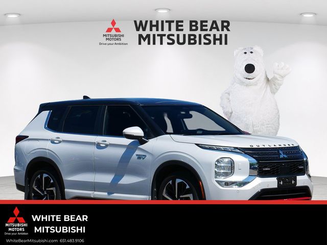 White Diamond 2023 Mitsubishi Outlander Hybrid Plug-in SUV / Crossover All-Wheel Drive 1-Speed Automatic