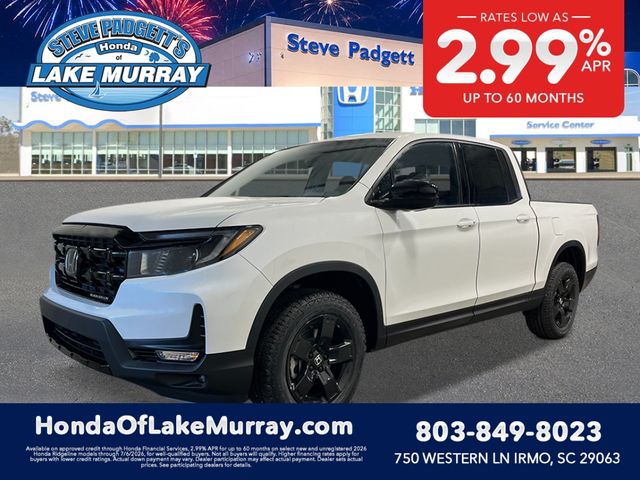 Platinum White Pearl 2026 Honda Ridgeline Pickup Truck All-Wheel Drive 9-Speed Automatic
