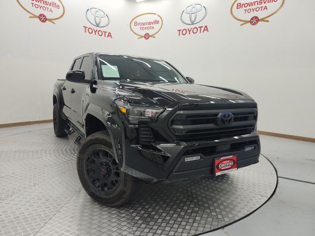 Black 2025 Toyota Tacoma Pickup Truck Four-Wheel Drive 8-Speed Automatic
