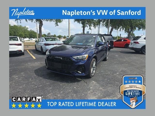 Blue Metallic 2022 Audi Q3 quattro Premium S Line 45 TFSI SUV / Crossover All-Wheel Drive 8-Speed Automatic