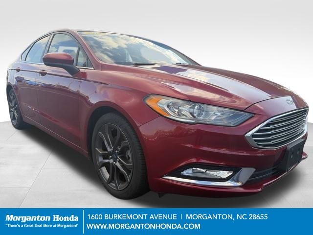 Ruby Red Metallic 2018 Ford Fusion Sedan Front-Wheel Drive 6-Speed Automatic
