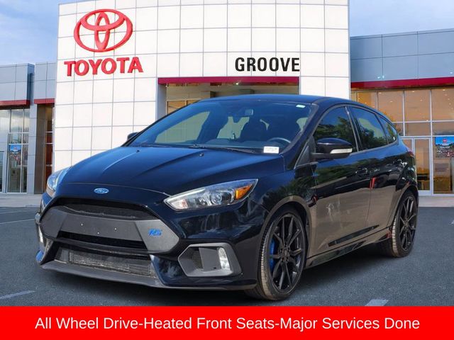 Shadow Black 2016 Ford Focus RS Hatchback All-Wheel Drive 6-Speed Manual