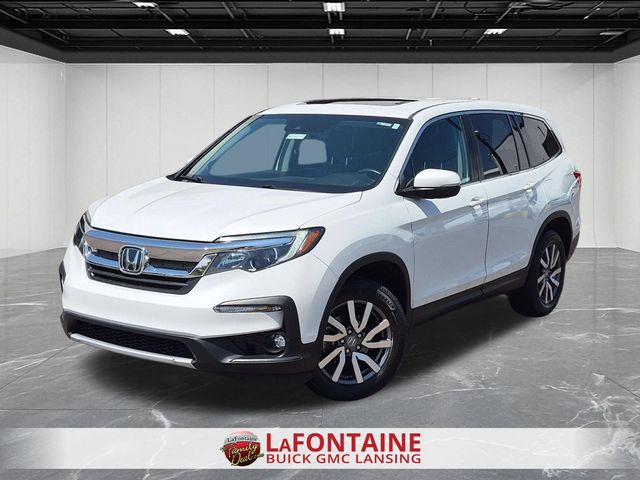 White 2021 Honda Pilot SUV / Crossover All-Wheel Drive 9-Speed Automatic