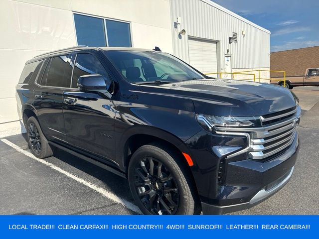 Midnight Blue Metallic 2024 Chevrolet Tahoe SUV / Crossover Four-Wheel Drive 