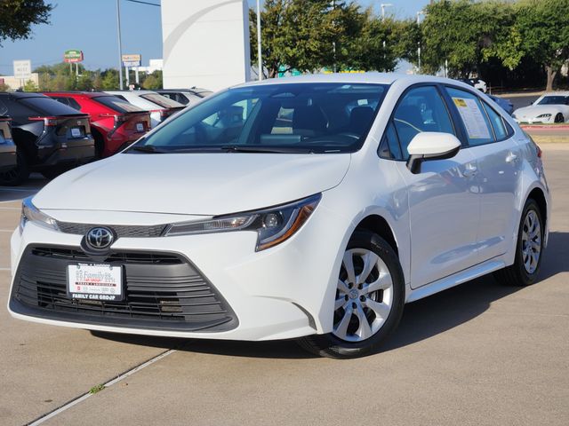 Ice Cap 2025 Toyota Corolla Sedan Front-Wheel Drive Continuously Variable Transmission