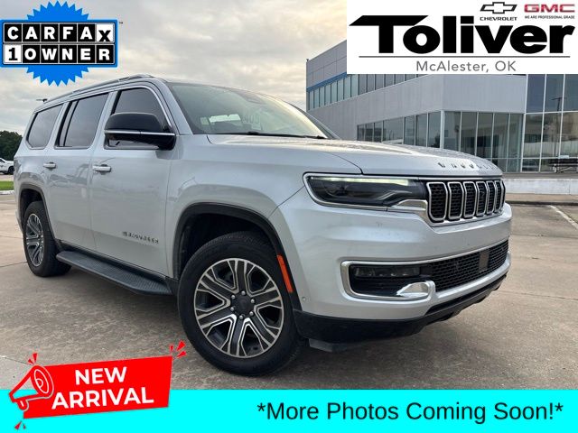 Silver Zynith 2023 Jeep Wagoneer SUV / Crossover Four-Wheel Drive 8-Speed Automatic