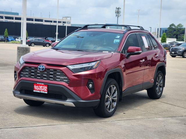 2024 Toyota RAV4 Hybrid Limited Red at Community Toyota